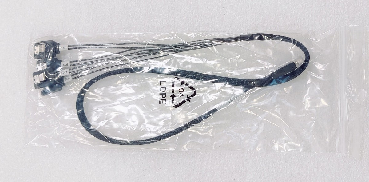 JPC P4713SP10600-1 OCuLink to 4 SATA cable for storage OCuLink