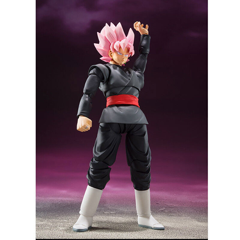 Boneco Banpresto Black GOKU G x Materia Dragon Ball Super Action