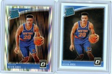 * KEVIN KNOX * 2018-19 DONRUSS OPTIC SHOCK WAVE REFRACTOR + BASE RC # 190