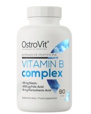 OstroVit Vitamin B Komplex 90 Tabletten B1, B12, B9, B7, B5, B3 + Biotin