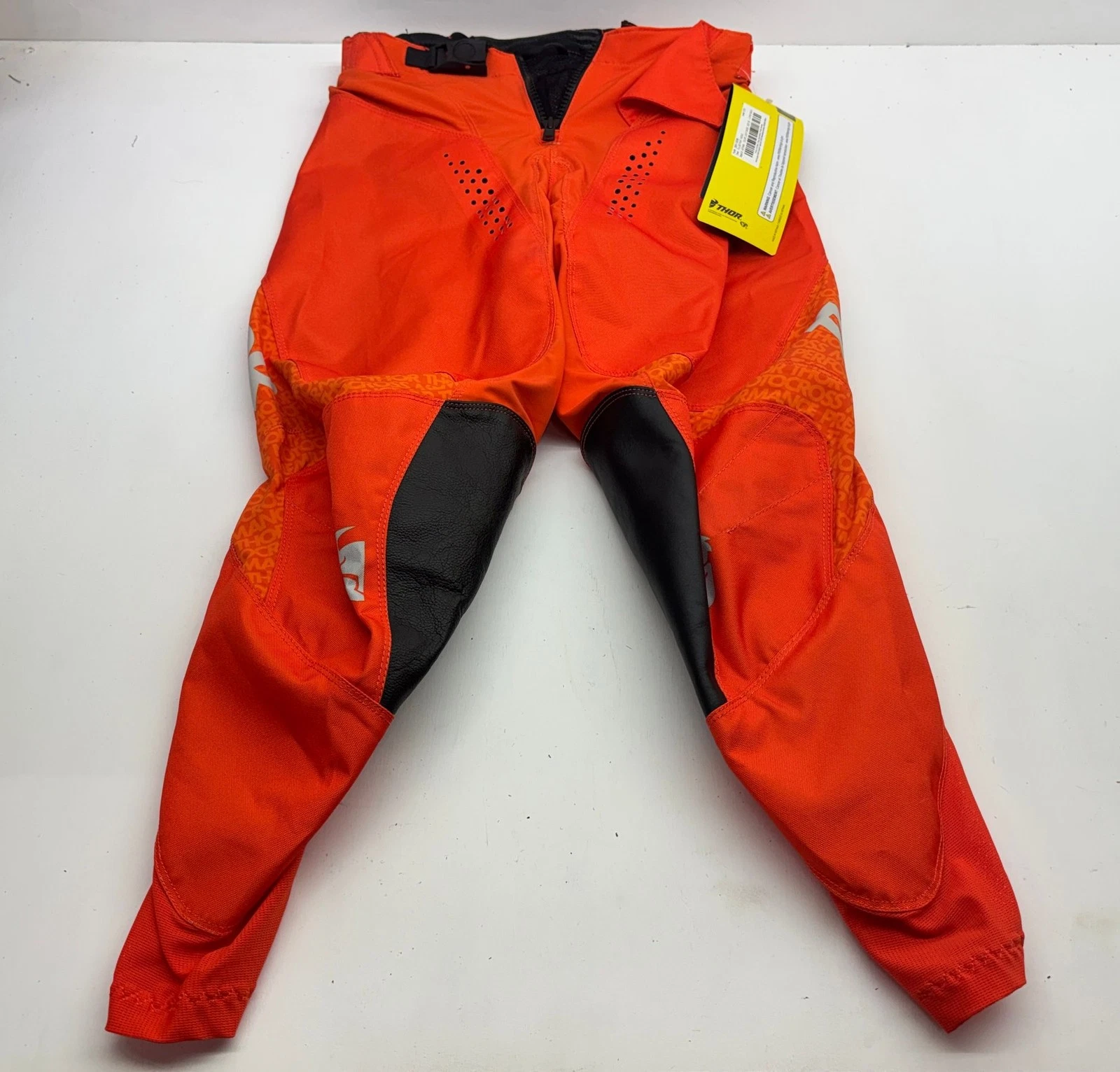 Thor Men's Riding Pants Small Orange S Apparel Gear Motocross MX Off Road