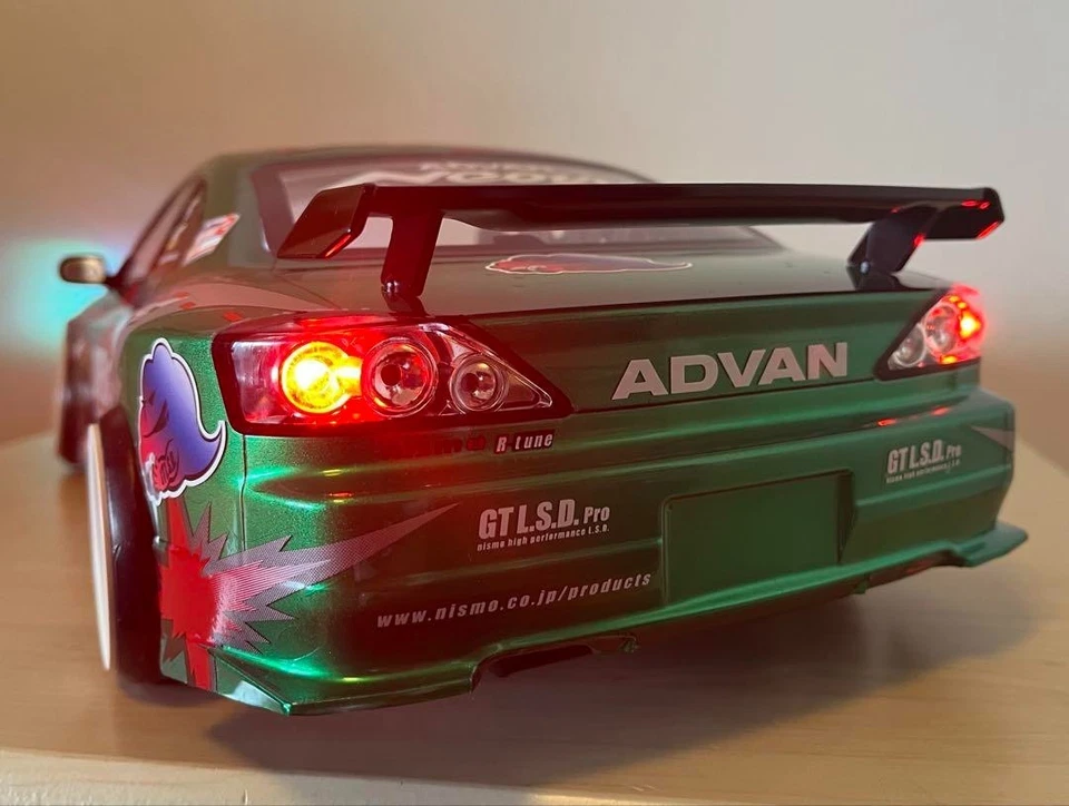 Nissan Silvia COPPERMIX RC Car Body Shell Only 1:10 Painted NISMO - Image 2 of 4