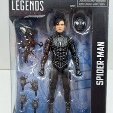 Spider-Man 3 Marvel Legends Hasbro Emo Tobey Black Symbiote Suit 6 Figure