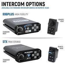 Rugged Radios X3-STX-RS-G1-HK STX Remote Head G1 GMRS Kit Can-Am X3 X3 Max 17-25