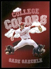 2025 ONIT Athlete Arkansas Razorbacks #CC-4 Gabe Gaeckle College Colors