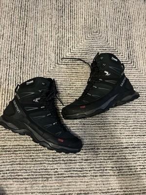 Salomon Men's 10.5 Ultra Mid Winter CS WP Waterproof Contagrip Insulated Boots