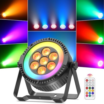 LED Par Light Wireless DMX512With Sound Activation Master Slave For Club Event