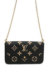 Louis Vuitton M80482 Bicolor Monogram Empreinte Pochette F licie 2-Way Used