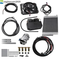 Cool&Heat DC 12V Underdash Electric Air Conditioner Universal Auto Car A/C Kit