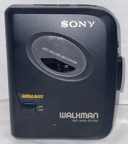 SONY Walkman WM-EX102 Vintage Portable Cassette Tape Player For Parts Or Repair