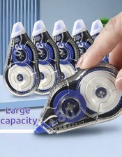 5Pcs Large Capacity Correction Tape Roller Set – School Office Supplies