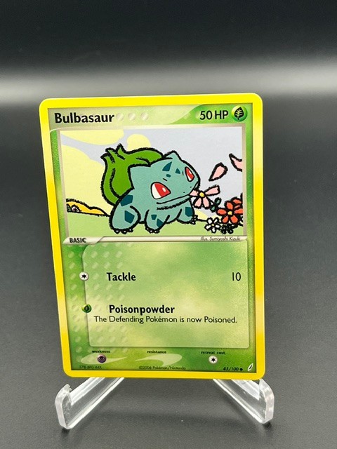 Bulbasaur 45/100 Common Crystal Guardians Pokemon NM