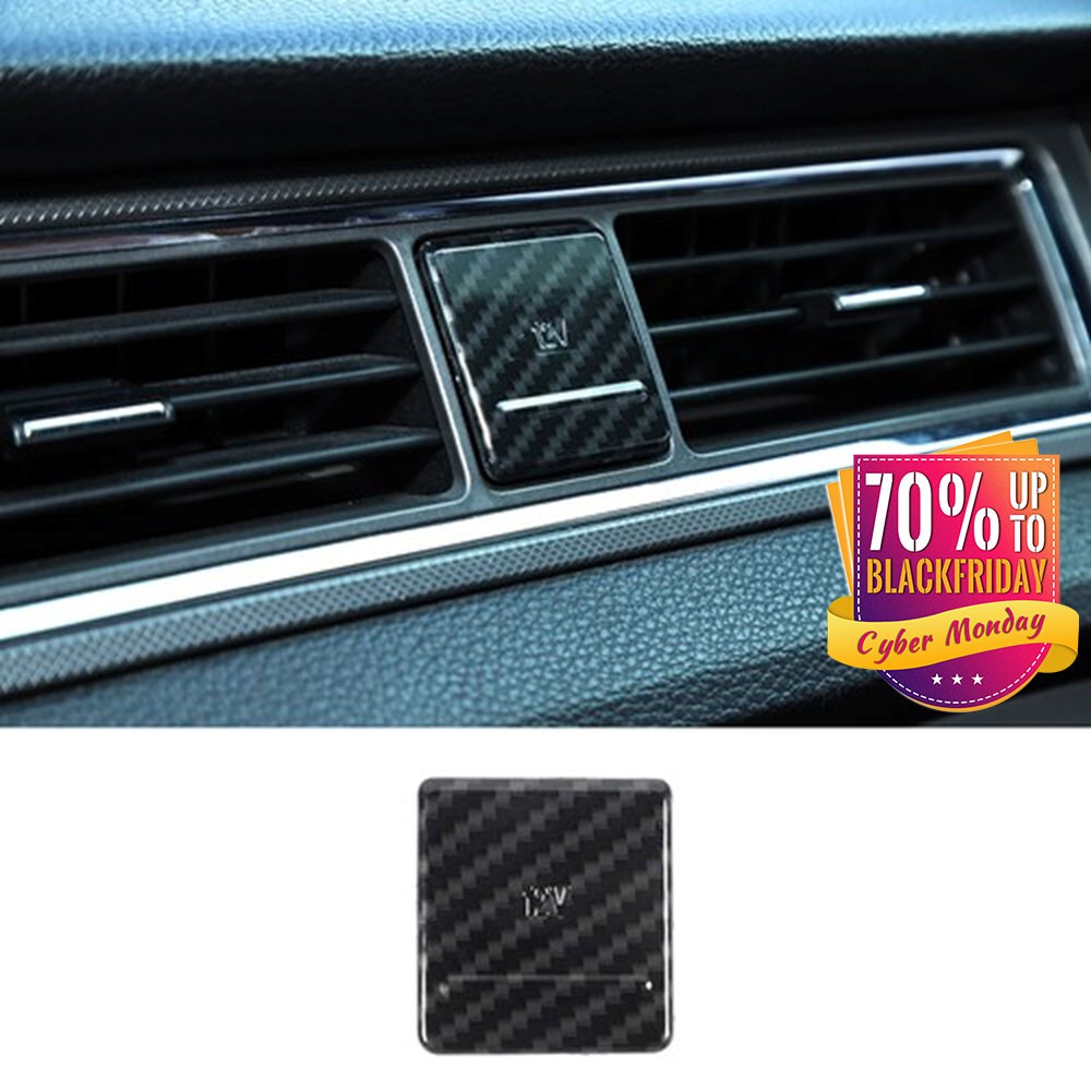 Trim Cover Abs Interior For Ford Mustang 2010-14 Carbon Fiber