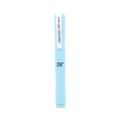 Kuretake ZIG Letter pen COCOIRO (Blue Dusk) with, Refillable(Pack of 2)