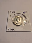 1953 25C Washington Quarter XF-AU