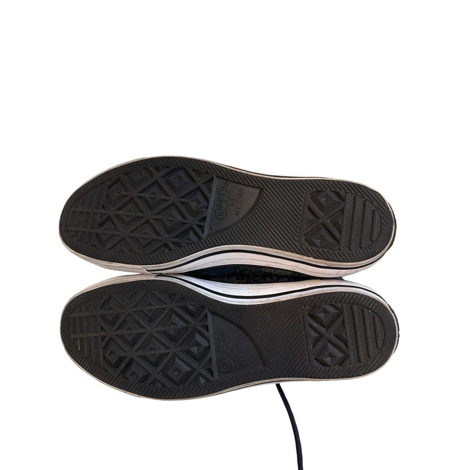 Converse Chuck Taylor All Star Woolrich Hi Sneakers Black Thunder Plaid, 12.5 thumbnail 6