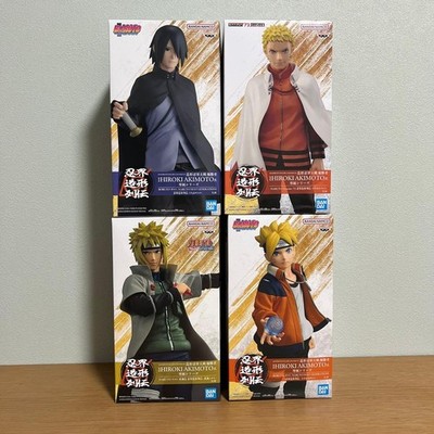 Naruto Sasuke Minato Boruto Figurenset Sammlerstück Anime Authentisch Japan