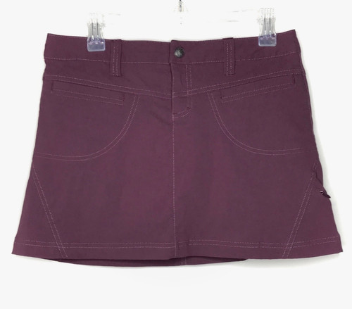 Athleta Dipper Skort Skirt Women's 4P Purple Stretch Outdoor Hiking Athleisure