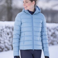 HKM Lena Quilted Jacket - Ice Blue UK 10 (S)