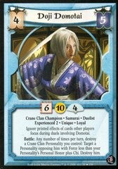 Doji Domotai (Experienced 2) Ungraded L5R: Rise of the Shogun