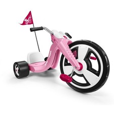 Radio Flyer Big Flyer Sport Pink Chopper Tricycle 16 Front Wheel Adjustable Sea