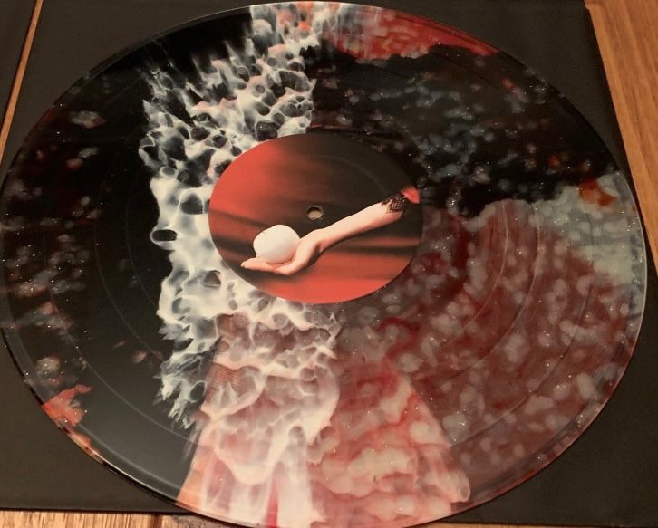 The White Stripes Get Behind Me Satan Instinct Red Splatter Vinyl Ltd Ed TMR