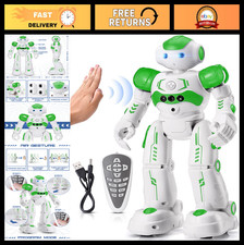 Remote Control Gesture Sensing Robot Toy for Kids Age 4-8 - Birthday Gift Green