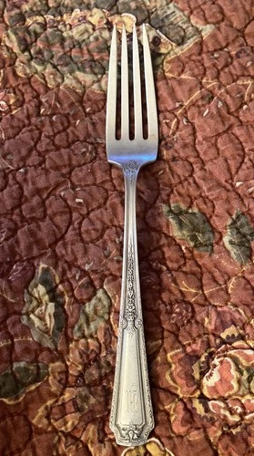 Towle Louis XIV Dinner Fork Sterling Silver “M” Mono