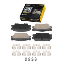 Rear Ceramic Brake Pads for 2006 2007 2008 2009- 2018 Toyota RAV4 2.5L 3.5L