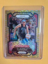 2024 Panini Prizm Monopoly WNBA - Allisha Gray #6 Millionaire Gold Mojo Prizm...