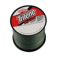 Berkley Trilene Big Game Braid Fishing Line 30lb - 328yd, Lo-Vis Green