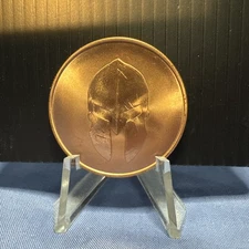1oz Copper Round Molon Labe Warrior• Don’t Hesitate To Make Offers
