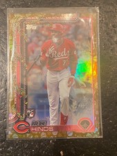 2025 Topps Holiday Stocking Stuffer Metallic Ornaments Rece Hinds RC