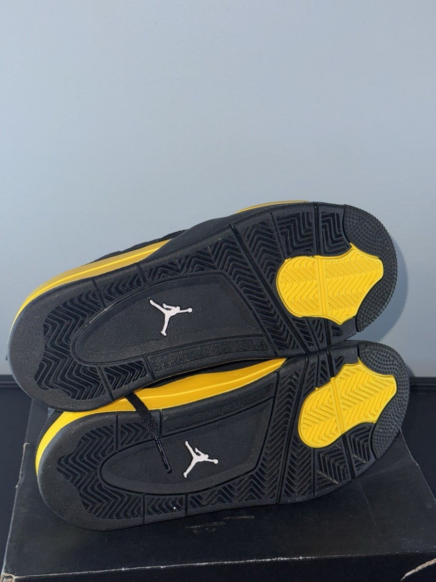 In Stock Jordan 4 Retro Thunder (PS) (BQ7669-017) | eBay