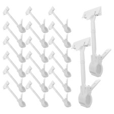 20pcs Retail Sign Holders, 360&deg; Rotatable Merchandise Sign Clips, Double-Sided