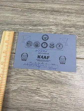 Vintage Pentagon Amateur Radio Club K4AF QSL Card Ham Radio 1988 Washington DC