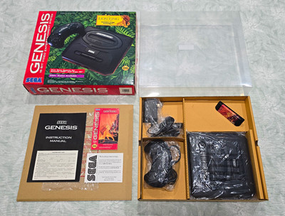 Sega Genesis Model 2 The Lion King Bundle CIB Complete in Box w/ Game NTSC 1993