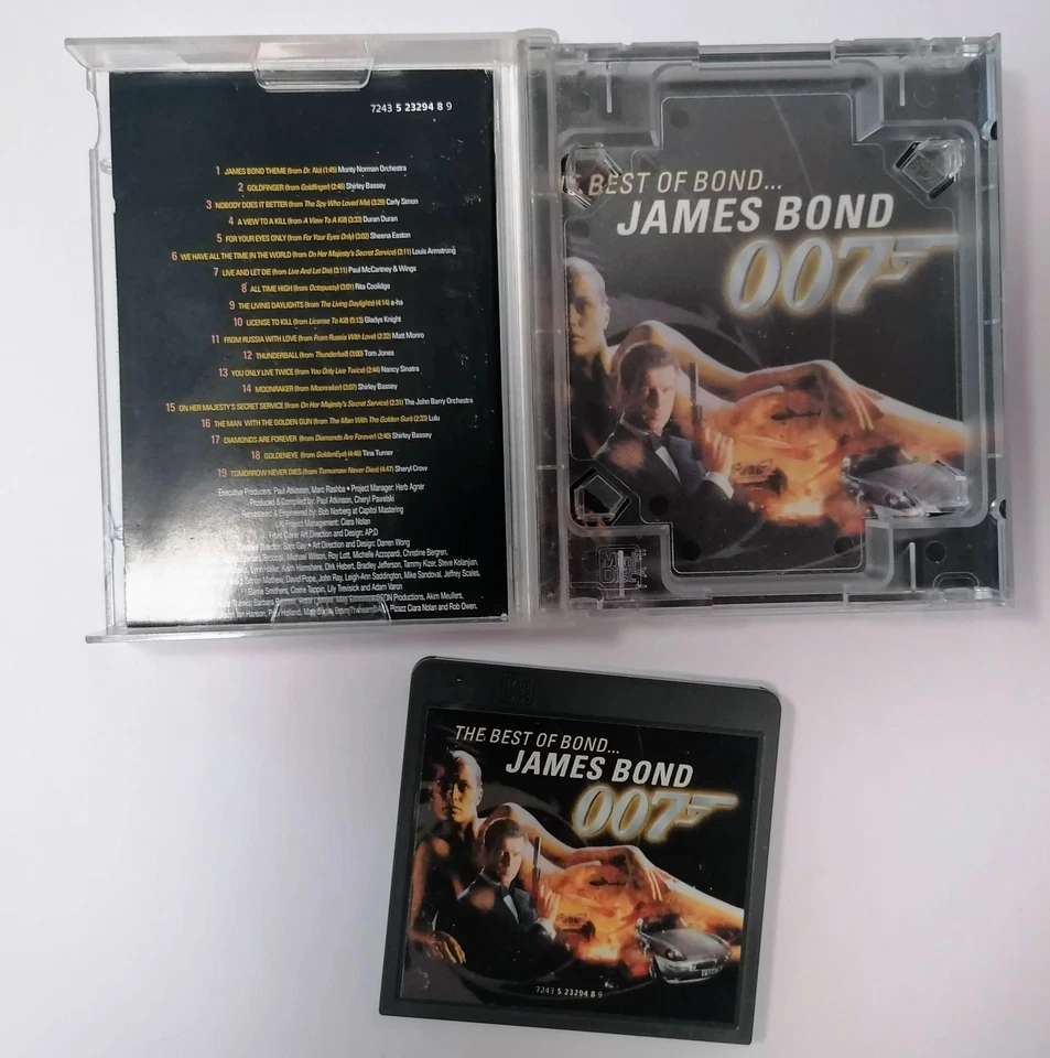 The Best Of Bond - James Bond 007 Soundtrack MD MiniDisc Mini Disc Album 1999 - Image 2 of 4