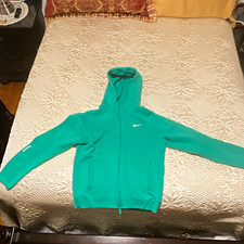 Nike NOCTA Green Full Zip Hooded Hoodie w/ Po...