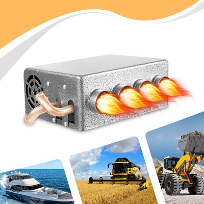 Universal Car LKW Underdash Heater KFZ Heizung Scheibenentfroster 12V 4 Ports