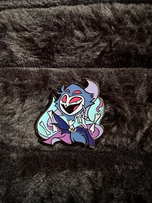 Stolas Halloween Enamel Pin Helluva Boss Sharkrobot Exclusive EUC