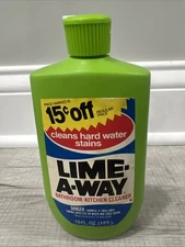 VERY RARE Lime-a-Way 1970’s 16 Oz Hard Water Stain Cleaner