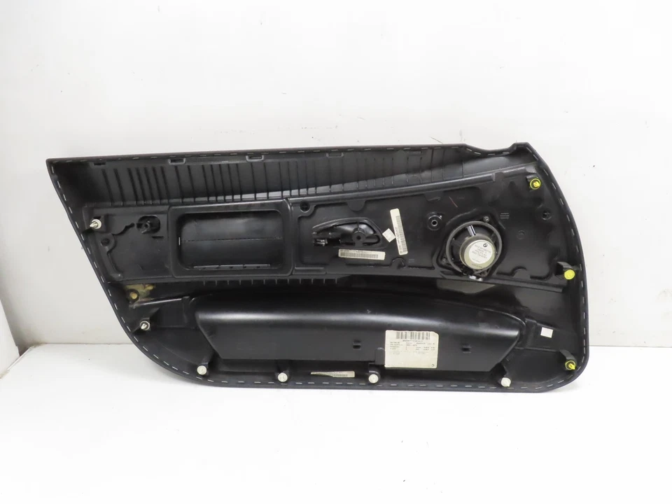 03 BMW Z4 E85 #1312 Panel de puerta, pasajero derecho Sensatec negro Foto 4 de 4