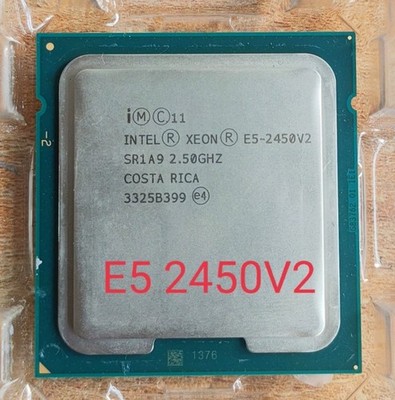 Intel Xeon E5-2450 V2 CPU 2.5 GHz 8-Cores 20MB LGA1356 SR1A9 Server Processor