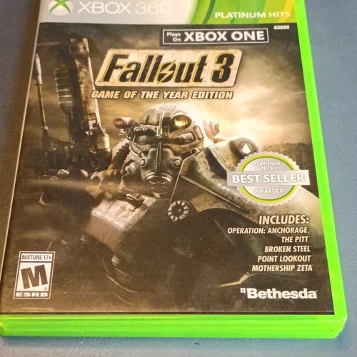 Bethesda Fallout 3 Game of the Year Edition Xbox 360 disc 2 only.
