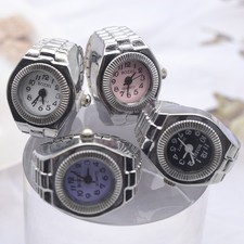 Mini Jewelry Finger Watch Men And Women Personality Ring Ring Watch New