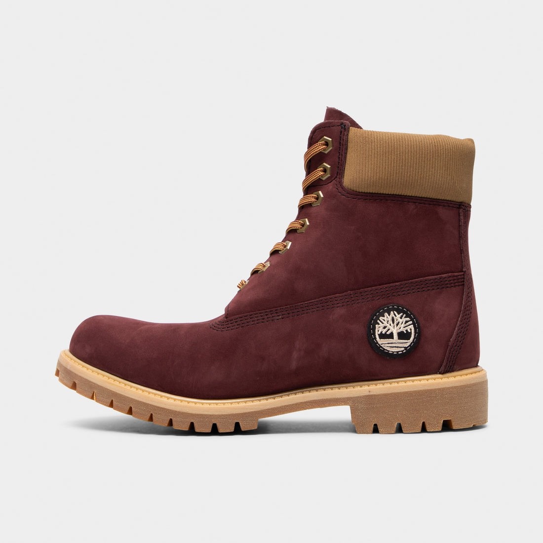 TARIFF-FREE] Timberland Premium 6 Inch Boot Burgundy Mens Multiple