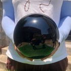 9.1LB  Natural Obsidian Quartz sphere Crystal ball Mineral specimen Healing — photo 2