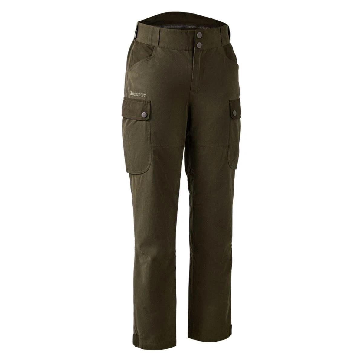 Deerhunter Mens Eagle Trousers Waterproof Windproof Tarmac Green Deer-Tex