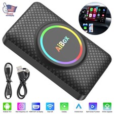 Wired to Wireless Carplay Box Adapter 4K HDMI Multimedia with Netflix YouTube -